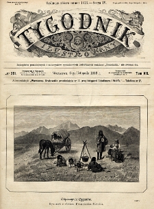 Tygodnik Illustrowany. Serya 4, T. 8, nr 201 (6 listopada 1886)