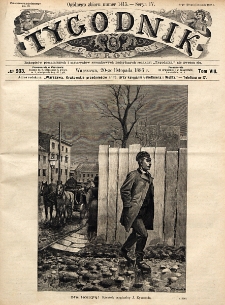 Tygodnik Illustrowany. Serya 4, T. 8, nr 203 (20 listopada 1886)