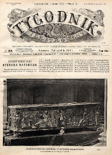 Tygodnik Illustrowany. Serya 4, T. 8, nr 206 (11 grudnia 1886)