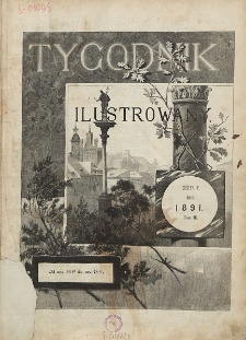 Tygodnik Illustrowany. Serya 5, T. 3 (1891). Strona tytułowa