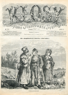 Kłosy : czasopismo illustrowane, tygodniowe. Tom 11, nr 262 (25 czerwca/7 lipca 1870)