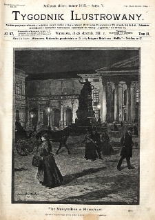 Tygodnik Illustrowany. Serya 5, T. 3, nr 57 (31 stycznia 1891)
