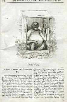 Muzeum Domowe albo Czytelnia Wieczorna. 1836, nr 49