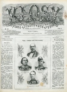 Kłosy : czasopismo illustrowane, tygodniowe. Tom 11, nr 269 (13/25 sierpnia 1870)