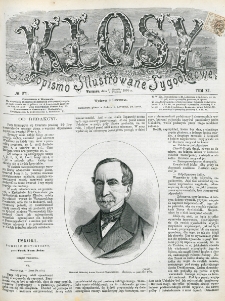 Kłosy : czasopismo illustrowane, tygodniowe. Tom 11, nr 271 (27 sierpnia/8 września 1870)