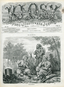 Kłosy : czasopismo illustrowane, tygodniowe. Tom 11, nr 273 (10/22 września 1870)