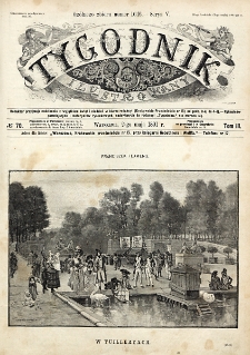 Tygodnik Illustrowany. Serya 5, T. 3, nr 70 (2 maja 1891)