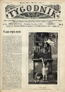 Tygodnik Illustrowany. Serya 5, T. 3, nr 75 (6 czerwca 1891)