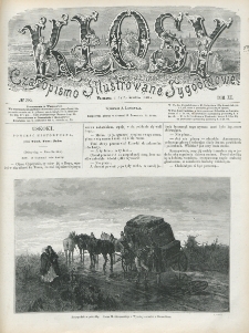 Kłosy : czasopismo illustrowane, tygodniowe. Tom 11, nr 285 (8/15 grudnia 1870)