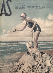 As : ilustrowany magazyn tygodniowy. R. 3, nr 27 (1937)