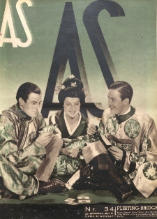 As : ilustrowany magazyn tygodniowy. R. 3, nr 34 (1937)