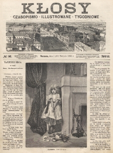 Kłosy : czasopismo illustrowane, tygodniowe. Tom 7, nr 163 (1/13 sierpnia 1868)