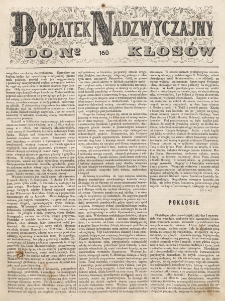 Kłosy : czasopismo illustrowane, tygodniowe. Tom 7 (1868), dodatek nadzwyczajny do nr 160