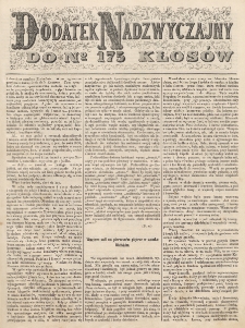 Kłosy : czasopismo illustrowane, tygodniowe. Tom 7 (1868), dodatek nadzwyczajny do nr 175