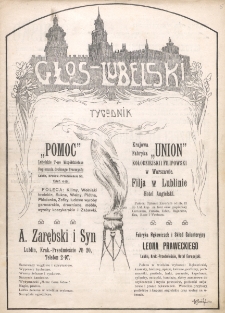 Głos Lubelski : pismo tygodniowe. R. 1 (1913), nr 5 (26 kwietnia)