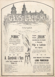 Głos Lubelski : pismo tygodniowe. R. 1 (1913), nr 7 (10 maja)