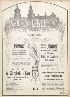 Głos Lubelski : pismo tygodniowe. R. 1 (1913), nr 8 (17 maja)