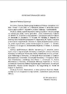 Od Redaktora Naczelnego
