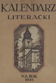Kalendarz Literacki na Rok 1918