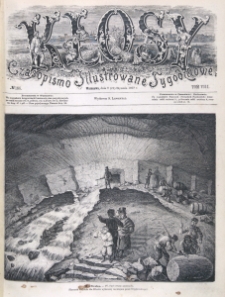 Kłosy : czasopismo illustrowane, tygodniowe. Tom 8, nr 186 (9/21 stycznia 1869)