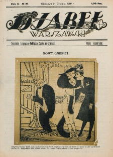 Djabeł Warszawski : tygodnik satyryczno-polityczno-społeczno-literacki : organ bezpartyjny. R. 2, nr 51 (21 grudnia 1919)