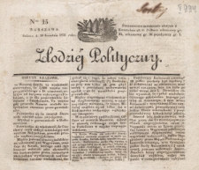 Złodziej Polityczny. 1831, nr 15 (16 kwietnia)