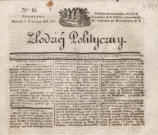 Złodziej Polityczny. 1831, nr 16 (17 kwietnia)