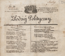 Złodziej Polityczny. 1831, nr 20 (21 kwietnia)