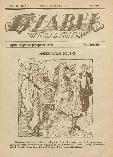 Djabeł Warszawski : tygodnik satyryczno-polityczno-społeczno-literacki : organ bezpartyjny. R. 3, nr 4 (25 stycznia 1920)
