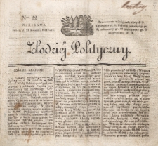 Złodziej Polityczny. 1831, nr 22 (23 kwietnia)
