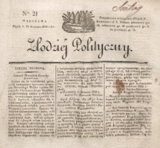 Złodziej Polityczny. 1831, nr 21 (22 kwietnia)