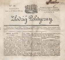 Złodziej Polityczny. 1831, nr 26 (27 kwietnia)