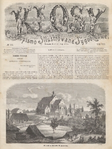 Kłosy : czasopismo illustrowane, tygodniowe. Tom 8, nr 203 (8/20 maja 1869)