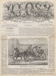 Kłosy : czasopismo illustrowane, tygodniowe. Tom 8, nr 205 (22 maja/3 czerwca 1869)