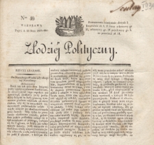 Złodziej Polityczny. 1831, nr 40 (13 maja)