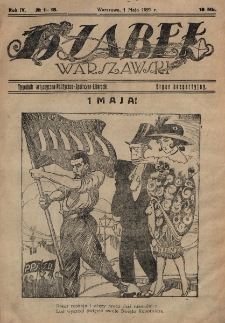 Djabeł Warszawski : tygodnik satyryczno-polityczno-społeczno-literacki : organ bezpartyjny. R. 4, nr 1/18 (1 maja 1921)