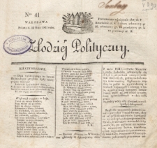Złodziej Polityczny. 1831, nr 41 (14 maja)