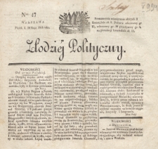 Złodziej Polityczny. 1831, nr 47 (20 maja)