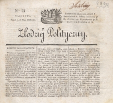 Złodziej Polityczny. 1831, nr 53 (27 maja)