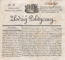 Złodziej Polityczny. 1831, nr 57 (31 maja)