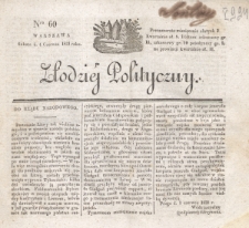 Złodziej Polityczny. 1831, nr 60 (4 czerwca)