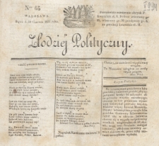 Złodziej Polityczny. 1831, nr 65 (10 czerwca)