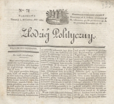 Złodziej Polityczny. 1831, nr 71 (16 czerwca)