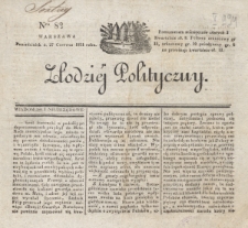 Złodziej Polityczny. 1831, nr 82 (27 czerwca)