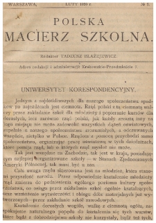 Polska Macierz Szkolna. R. 4, nr 2 (1920)