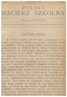 Polska Macierz Szkolna. R. 4, nr 12 (1920)