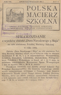 Polska Macierz Szkolna. R. 8, nr 2/3 (1924)