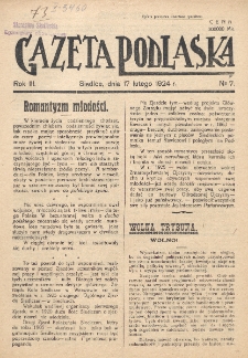 Gazeta Podlaska. R. 3 (1924), nr 7 (17 lutego)