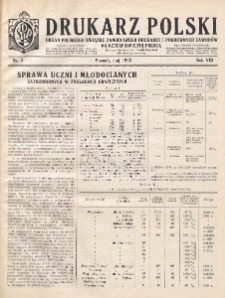 Drukarz Polski : organ Stowarzyszenia Drukarzy i Pokrewnych Zawodów Polski Zachodniej. R. 8, nr 5 (1932)
