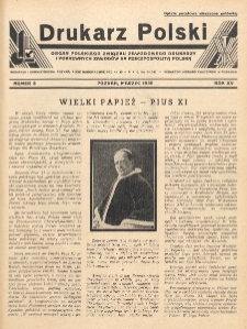 Drukarz Polski : organ Stowarzyszenia Drukarzy i Pokrewnych Zawodów Polski Zachodniej. R. 15, nr 3 (1939)